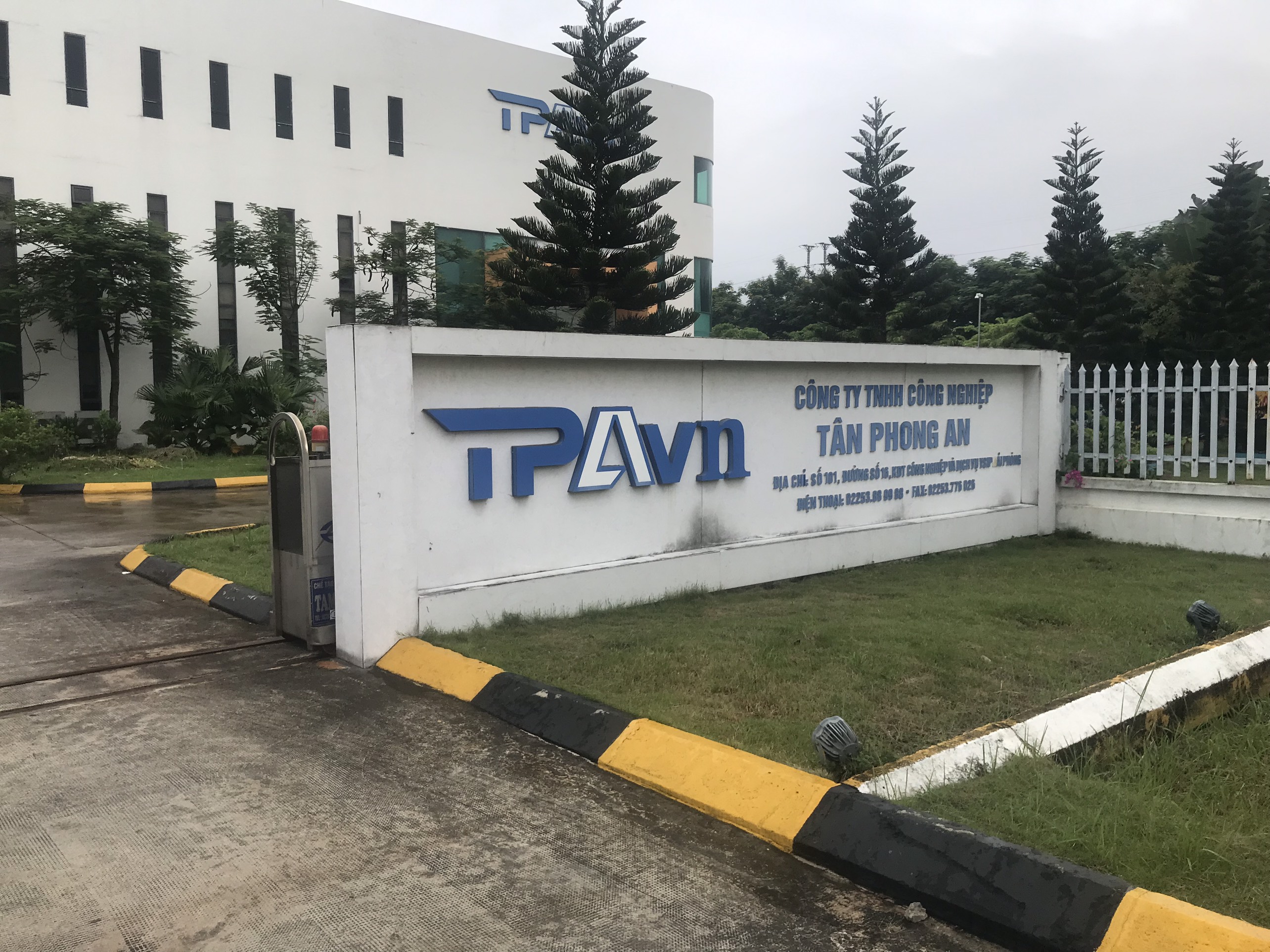 Company signboard